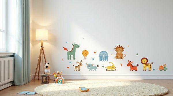 Transformez la chambre de votre enfant avec des stickers personnalisables !